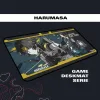 Zenless Zone Zero Asaba Harumasa Mousepad ZZZero Asaba Harumasa Deskmat Large Gaming Desk Mat