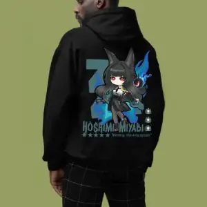 Zenless Zone Zero Hoshimi Miyabi ZZZ Unisex Hoodie