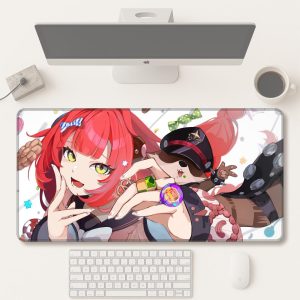 Zenless Zone Zero Ukinami Yuzuha Large Gaming Mouse Pad , Anime Desk Mat, Extended Keyboard Pad for Gamers & Fans Gift