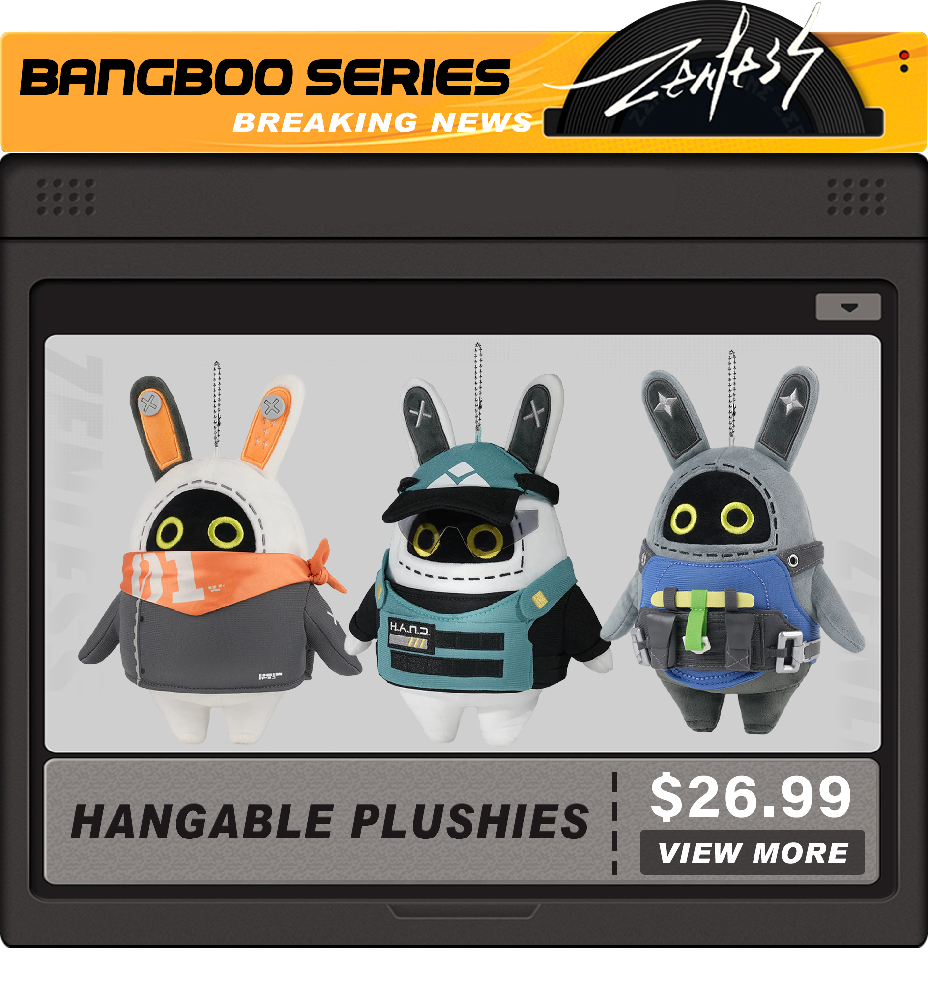 Bangboo Plushies | zenlesszonezero.toys
