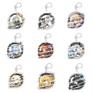 Zenless Zone Zero Character Portrait Frame Keychain Ornament